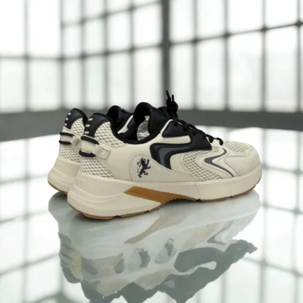 Leather & Linen fabrics sneakers