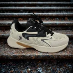 Leather & Linen fabrics sneakers - Image 8