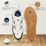 Casual Highneck Sneaker Shoes for Men - Image 5