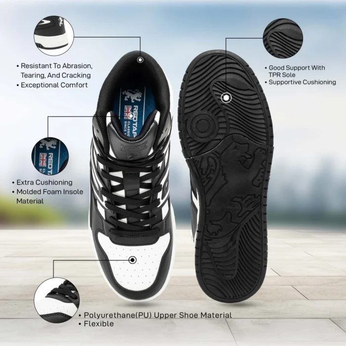 Casual Highneck Sneaker Shoes for Men - Image 6