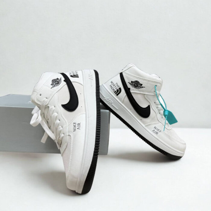 Men's Shoes Sneakers (WHITE H) - Image 5